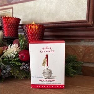 Hallmark Keepsake Santa's Sleigh Bell The Polar Express Ornament